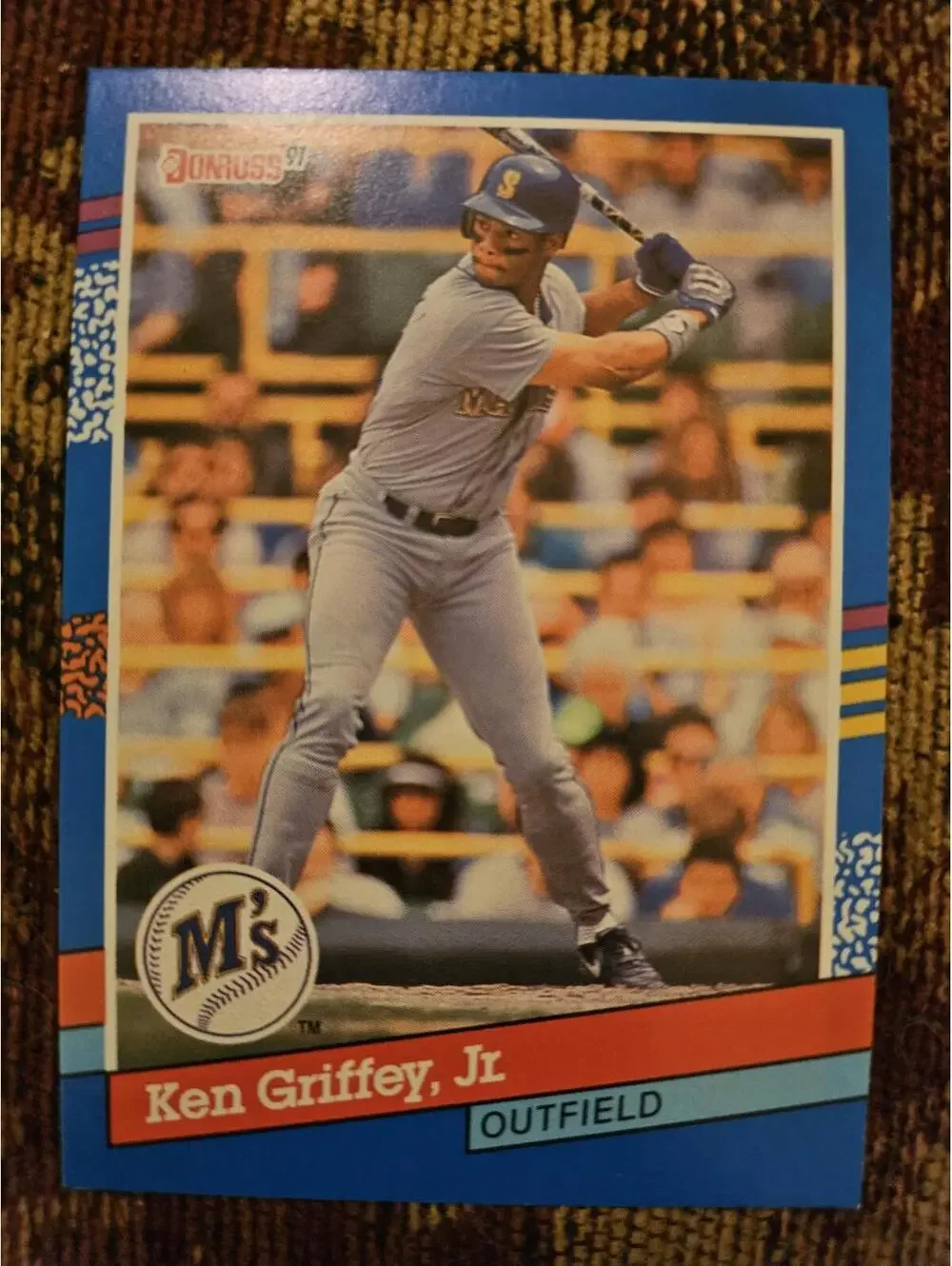 Ken Griffey Jr - HOF - 1991 Donruss  #77 - Seattle Mariners- MLB Baseball